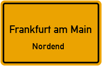 Gruftenweg in Frankfurt am MainNordend