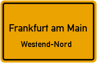 Straßenverzeichnis Frankfurt am Main Westend-Nord