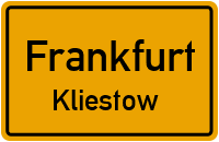 Parkweg in FrankfurtKliestow