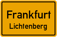 Turmstraße in FrankfurtLichtenberg