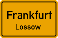 Eisenhüttenstädter Chaussee in FrankfurtLossow
