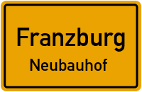 Abtshäger Chaussee in FranzburgNeubauhof