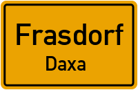 Straßen in Frasdorf Daxa