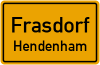 Straßen in Frasdorf Hendenham
