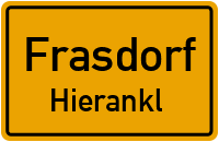 Straßen in Frasdorf Hierankl
