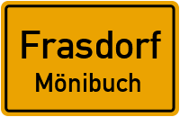 Straßen in Frasdorf Mönibuch