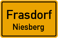 Straßen in Frasdorf Niesberg