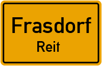 Straßen in Frasdorf Reit