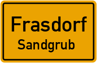 Straßen in Frasdorf Sandgrub