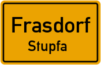 Straßen in Frasdorf Stupfa