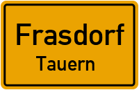 Straßen in Frasdorf Tauern
