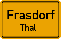 Straßen in Frasdorf Thal