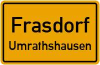 Straßen in Frasdorf Umrathshausen