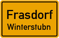 Straßen in Frasdorf Winterstubn