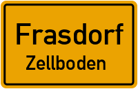 Straßen in Frasdorf Zellboden