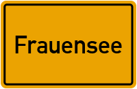Frauensee in Thüringen