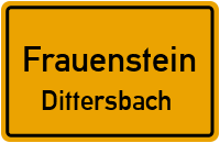 Köhlerweg in FrauensteinDittersbach