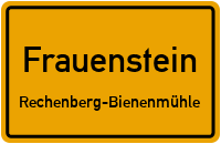 Siedlung in FrauensteinRechenberg-Bienenmühle