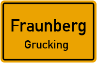 Kirchstraße in FraunbergGrucking