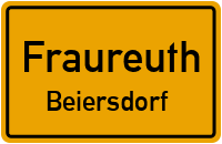 Fraureuther Straße in FraureuthBeiersdorf