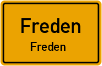 Elzebergstraße in FredenFreden