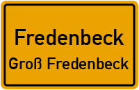 Mergelweg in FredenbeckGroß Fredenbeck