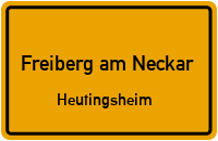 Straßenverzeichnis Freiberg am Neckar Heutingsheim
