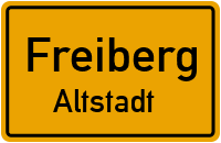 Wasserturmstraße in FreibergAltstadt