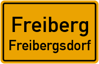 Neugasse in FreibergFreibergsdorf