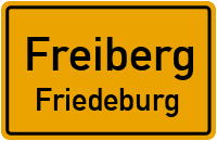 Clara-Wieck-Straße in FreibergFriedeburg