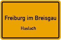 Auf der Haid in Freiburg im BreisgauHaslach
