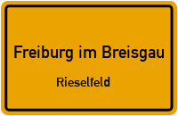 Rudolf-Dischinger-Straße in Freiburg im BreisgauRieselfeld