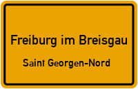 Guildfordallee in Freiburg im BreisgauSaint Georgen-Nord