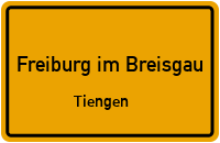 Rebstockweg in Freiburg im BreisgauTiengen