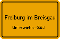 Karl-Walterspiel-Weg in Freiburg im BreisgauUnterwiehre-Süd