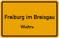 Weddigenstraße in 79100 Freiburg im Breisgau (Wiehre)