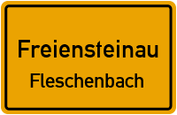 Ulmbacher Straße in FreiensteinauFleschenbach