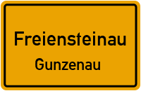 Straßenverzeichnis Freiensteinau Gunzenau