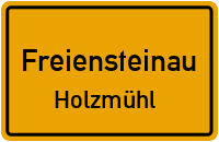 Grebenhainer Straße in FreiensteinauHolzmühl
