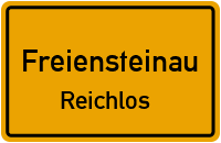 Straßenverzeichnis Freiensteinau Reichlos