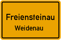 Weiherstraße in FreiensteinauWeidenau