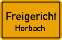 Straßenverzeichnis Freigericht Horbach