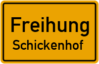 Straßenverzeichnis Freihung Schickenhof