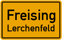 Ismaninger Straße in FreisingLerchenfeld