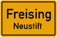 Eckerstraße in FreisingNeustift