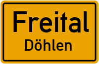 Zauckeroder Straße in FreitalDöhlen