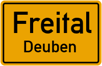 Körnerstraße in FreitalDeuben