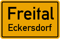Rabenauer Fußweg in FreitalEckersdorf