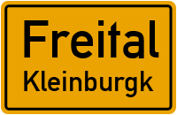 Kurze Straße in FreitalKleinburgk