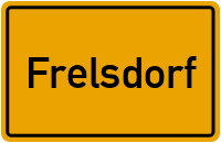 Ortsschild von Gemeinde Frelsdorf in Niedersachsen